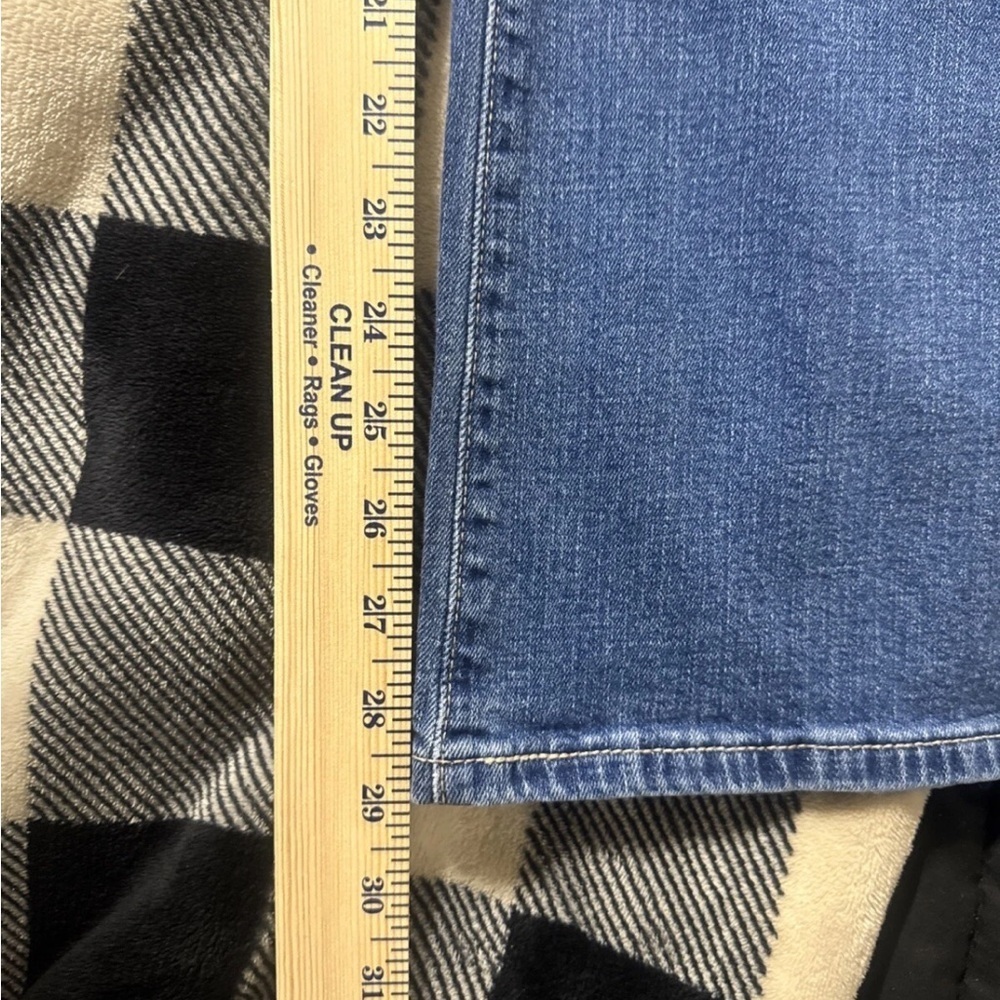 Levis 515 Jeans Womens 14 Short Boot Cut Mid Rise Dark Wash Denim - Picture 6 of 6